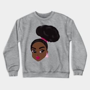 Afro Barbie Crewneck Sweatshirt